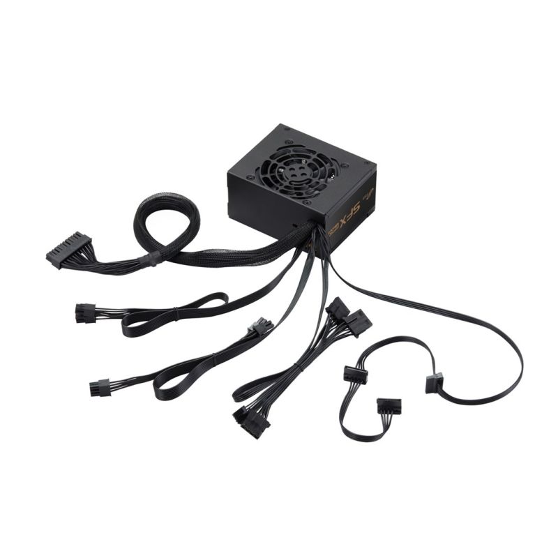 4. FSP SFX PRO 450W Netzteil – 450 W – 100–240 V – 50–60 Hz – 6 A – 2,5 A – Aktiv