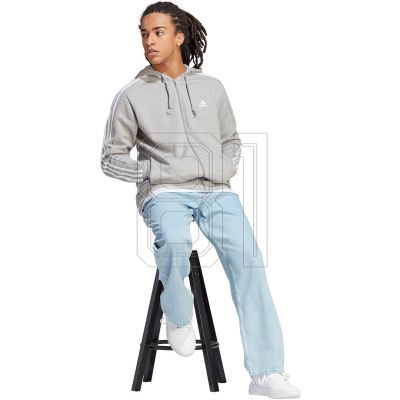 9. adidas Essentials French Terry 3-Streifen Full-Zip Hoodie M IC9833