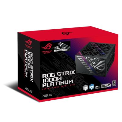 26. ASUS ROG STRIX-1000P-GAMING-E Netzteilmodul 1000 W 20+4 Pin ATX Schwarz