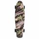8. Meteor Flowers Black 22606 Skateboard