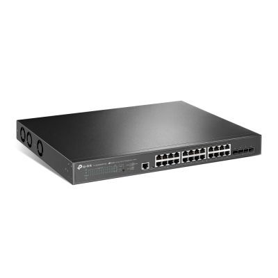 3. TP-Link JetStream TL-SG3428XPP-M2 Netzwerk-Switch, Managed L2+, 2,5-Gbit/s-Ethernet (100/1000/2500), PoE-fähig, 1 HE, Schwarz