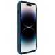 6. Nillkin Super Frosted Shield Pro Hülle für iPhone 14 Pro Max Rückseite blau