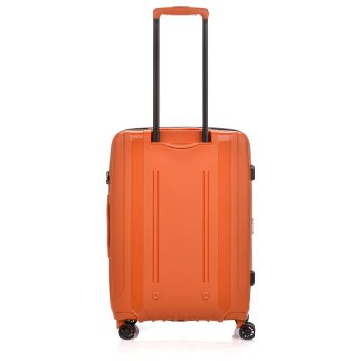21. SwissBags Tourist Großer Koffer 77cm Orange