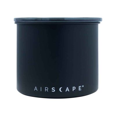 Luftlandschaft? Edelstahl-Aromabehälter klein, schwarz matt