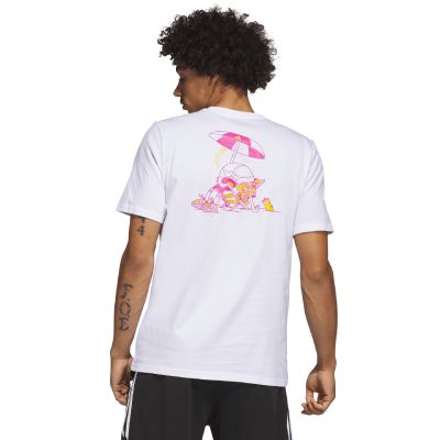 8. Adidas Lil Stripe Spring Break Graphic Kurzarm-Basketball-T-Shirt M IC1868