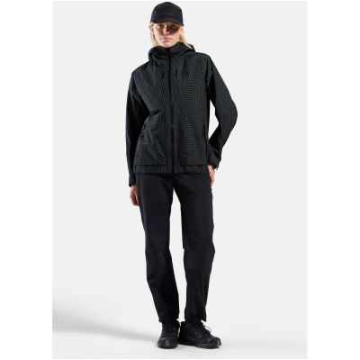 4. Damenjacke Odlo ASCENT 3L WATERPROOF Jacket Hardshell, schwarz