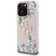 2. Guess Grained Roses Big 4G Logo iPhone 16 Pro Hülle - Rosa