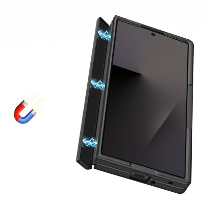 11. Dux Ducis Yind Hülle für Samsung Galaxy Z Fold 8 / Z Fold 7 - Schwarz