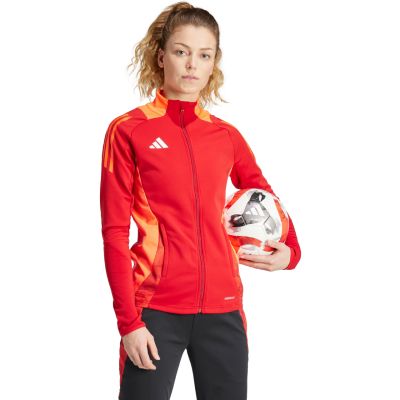 11. adidas Tiro 24 Competition Trainings-Sweatshirt für Damen, Rot, IR5497