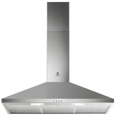 76. Kamin-Dunstabzugshaube ELECTROLUX LFC319X aus Edelstahl