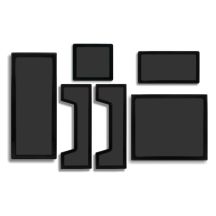 DEMCiflex DF0335 Staubfilter für Computergehäuse