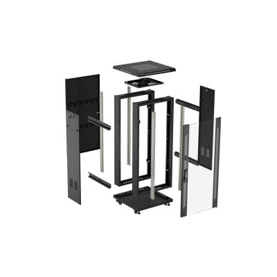 20. LANBERG Standschrank 19" 18U 600x600 Schwarz