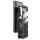 5. Wozinsky Full Magnetic Case 360 Magnetic Case Vorder- und Rückseite mit integriertem Glas Vivo X60 Schwarz-Transparent