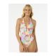 RIP CURL Cala Vadella Cheeky Einteiler Türkis Badeanzug