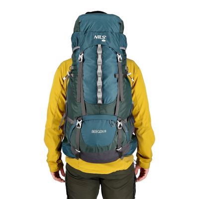 6. NILS Camp NC1949 Wanderrucksack grün Bergen 65l