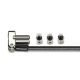 7. Kensington 3-in-1 Universal-Laptopschloss mit Schlüssel
