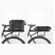 2. ROCKBROS Gepäckträgertasche 15-30 l faltbar schwarz