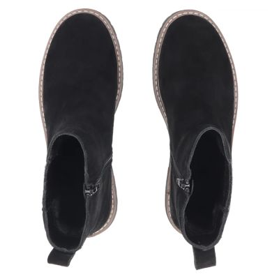 5. Schwarze Damen-Leder-Chelsea-Boots Filippo DBT7935