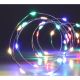 7. Batteriebetriebene Lichterkette mit 100 LEDs, mehrfarbig