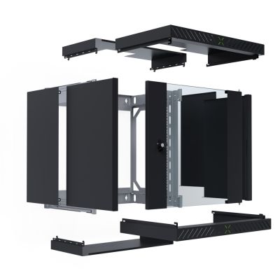 3. EFB Elektronik WGX-1206TS.G1 12HE Rack-Wandschrank Schwarz