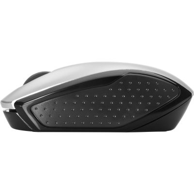 17. HP Maus 200 Kabellos USB-A 3-Tasten Silber/Schwarz