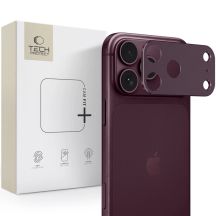 Kameraabdeckung Tech-Protect Camalloy Fit+ für iPhone 18 Pro – burgunderrot