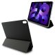 6. Karl Lagerfeld Saffiano Magnetische Karl & Choupette iPad Air 11" 2024 Buchcover-Hülle - Schwarz
