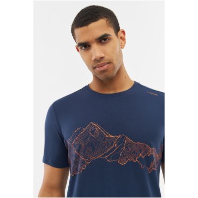 VIKING Lenta Bamboo Light Herren-T-Shirt blau XXL