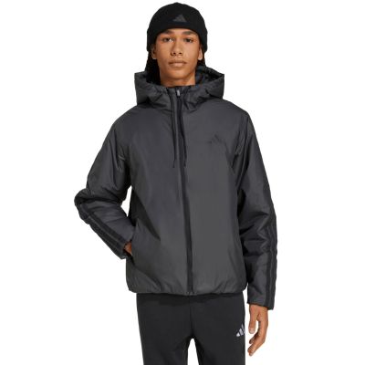 12. adidas Essentials Climawarm 3-Streifen Isolierte Kapuzenjacke M KB8149