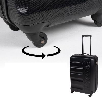 24. 3er-Set Koffer 18/22/26 Zoll, schwarz, Slazenger