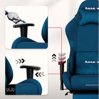 8. Drehstuhl Huzaro Force 5.7 Blue