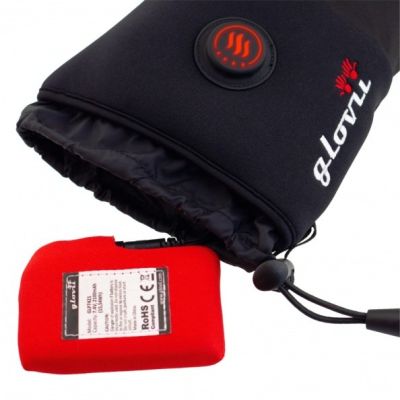17. Glovii GLBM beheizbare Handschuhe (Universalgröße; M, S; schwarz)