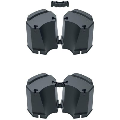 13. Sockel für modularen Regenwassertank, 5-teilig, Anthrazit