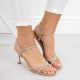10. Sandalen mit Zirkonen Potocki W LE20326 WOL282A