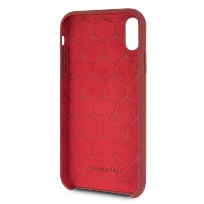 4. Mercedes Silicone Line iPhone Xr Hülle - Rot