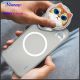 16. Nimmy Glasses Cool Cat MagSafe Case für iPhone 16 - Grau