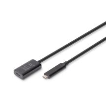 Aktives USB 3.2 Gen2 10G-Verlängerungskabel, USB-C auf USB-C, 5 m