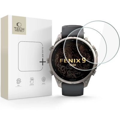 Tech-Protect Glass Fit+ gehärtetes Glas für Garmin Fenix ​​9 Pro 47 mm