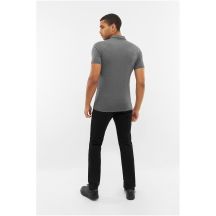 VIKING Winslow Herren-Poloshirt aus Bambus, Grau, Größe S