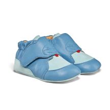 Affenzahn Crawly Shark Leder-Kriechschuhe (01257-30211)