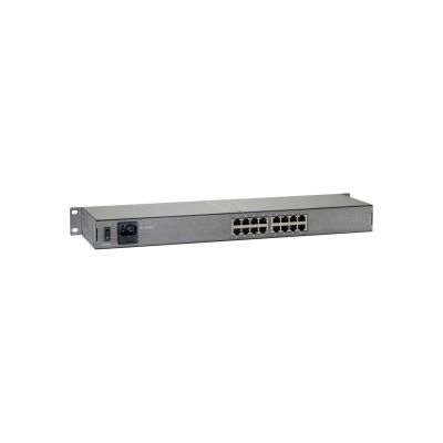 2. LevelOne FEP-1601W120 16 x 10/100 PoE+ Switch Desktop, Rackmontage
