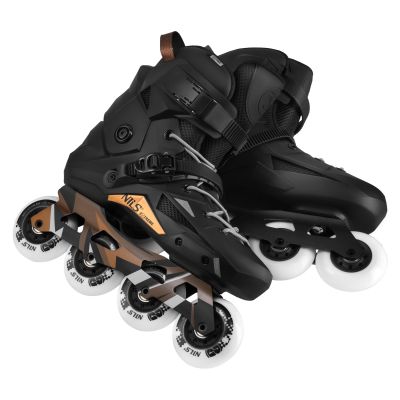9. NA1601 SLALOM ROLLER SKATES SLAYD BLACK GRÖSSE 47 NILS EXTREME