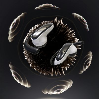 4. Dudao U17Z Bluetooth 5.3 OWS Kopfhörer mit Ohrbügeln – Schwarz