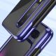 8. Plating Case hard case Electroplating frame Handyhülle Schutzhülle für Samsung Galaxy Fold blau