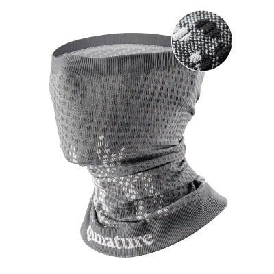 Qunature 11230014001 Skischal, Sport-Bandana, Einheitsgröße - Grau