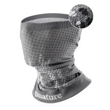 Qunature 11230014001 Skischal, Sport-Bandana, Einheitsgröße - Grau