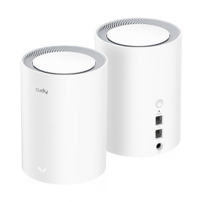 3. Access Point CUDY M1800 (2er-Pack) AX1800 Dualband-WLAN 2x Gigabit Mesh