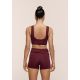 4. CASALL Sublime Fling Bralette Sport-BH, Burgunderrot