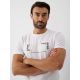3. Slim-Fit Herren-T-Shirt mit Aufdruck 4F 4FRAW26TTSHM4666-10S