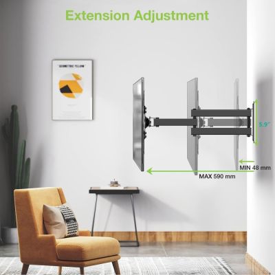 6. TECHLY TV-Wandhalterung LED/LCD 23-55 Zoll 45 kg